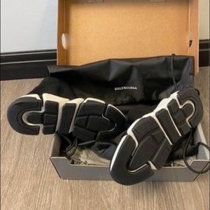 Balenciaga sneakers, black, size 7